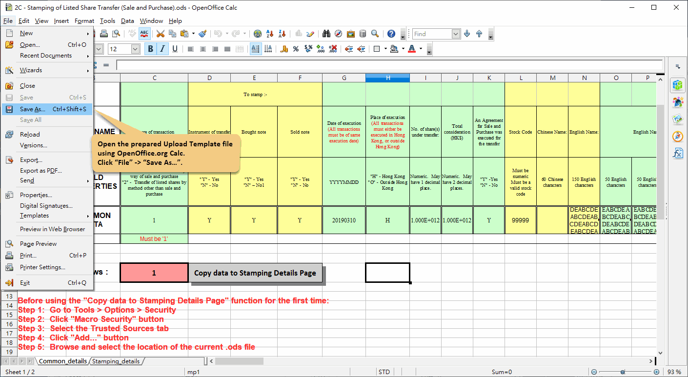 eTAX - Service Demo